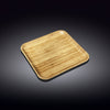 Bamboo Square Plate 8" X 8" | For Appetizers / Barbecue